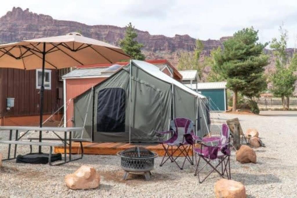 Moab Rv Resort Glamping Setup Tent In Rv Park #4 Ok-T4 エクステリア 写真