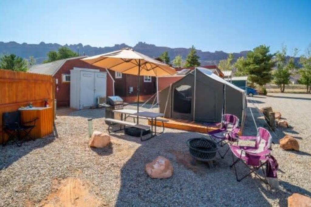 Moab Rv Resort Glamping Setup Tent In Rv Park #4 Ok-T4 エクステリア 写真